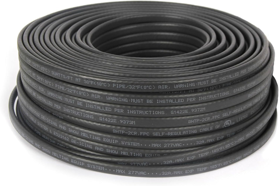 Radiant Solutions Heat Tape PRO bulk self-regulating cable spool