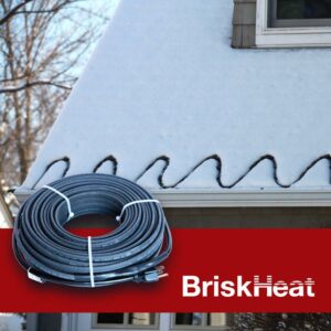 BriskHeat SpeedTrace Roof & Gutter De-Icing Kit