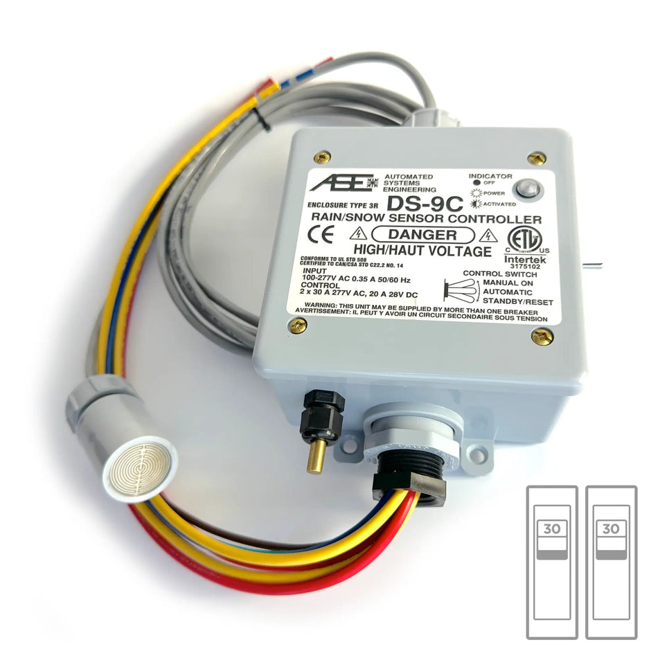 Dual Heat Tape Controller with Sensor (DS9-C)