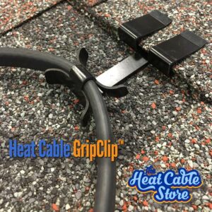 GripClip Black Anodized Cable Clips 25-Pack