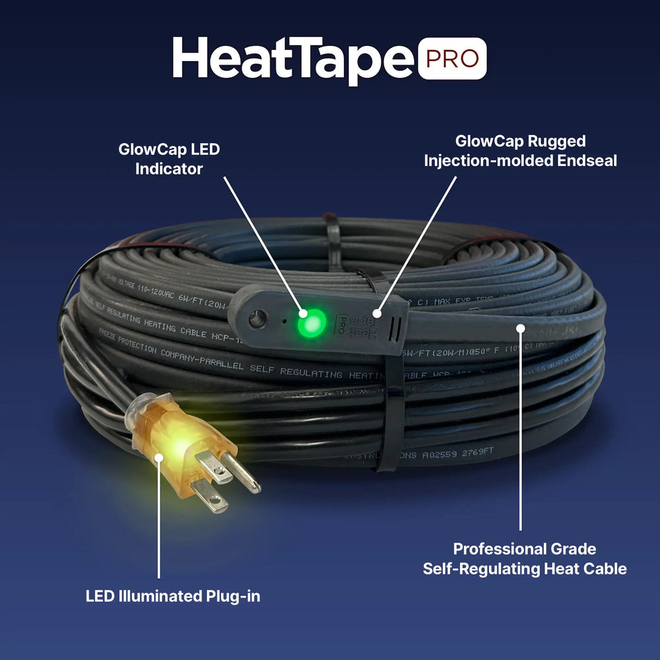Heat Tape PRO Self-Regulating Heat Cable