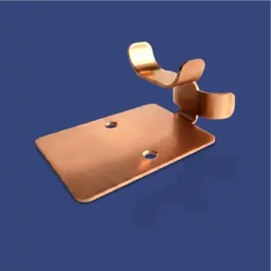Solder-On Copper Clip for Heat Cable